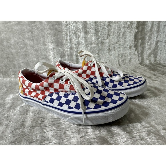 Vans Era Tri Checkerboard Multi Color Skate Sneakers Shoes Youth 4 - Picture 3 of 16